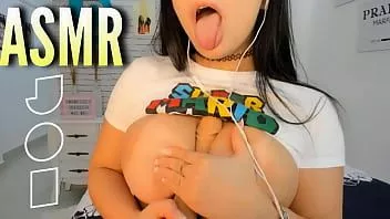 Abspielen Asmr intensive sexy Brünette gibt dir die heißesten Joi-Wichsanweisungen in engen Jeansshorts