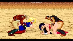 Afspelen Hentai Mugen Showdown: Kim Dong Hwan & Terry versus Wonder Woman & Ms. Marvel
