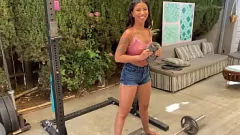 play Ebony Pornstar Ameena Green Intense Hardcore Encounter